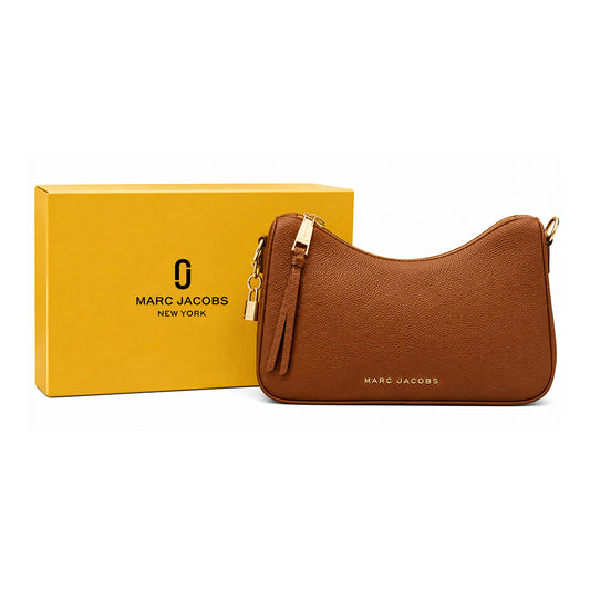 Brown textured shoulder bag alternate view