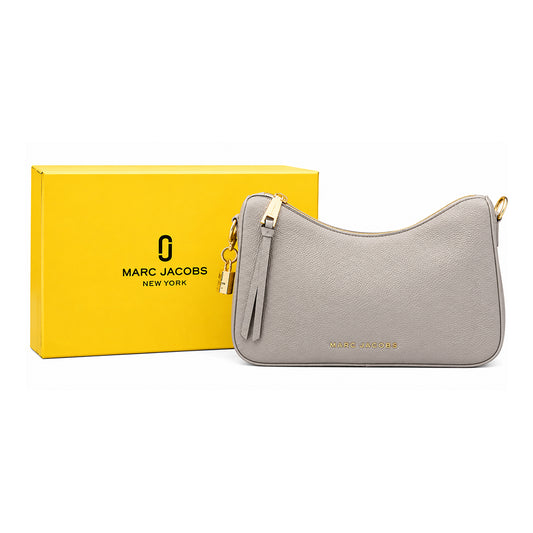 Grey textured shoulder bag alternate view