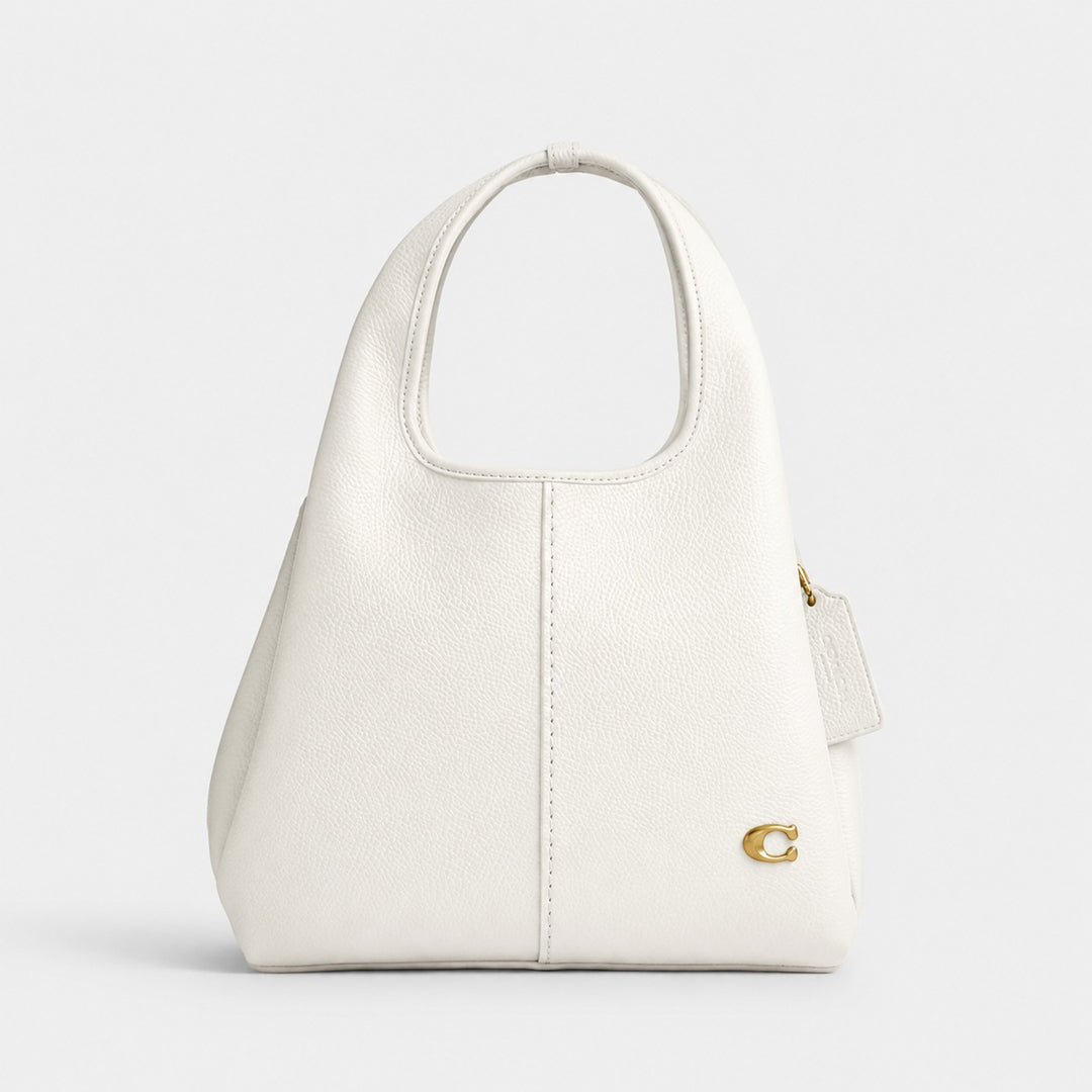 Lana Premium Hobo Bag – White front view