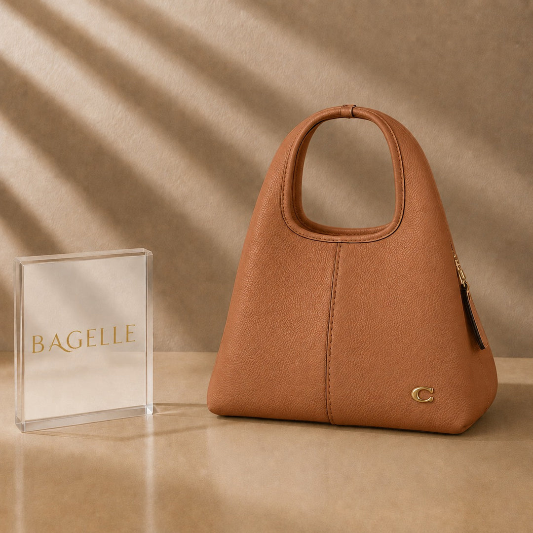 Lana Premium Hobo Bag in Camel Brown