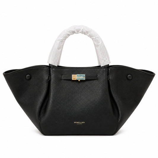 DeMellier New York Tote Bag – Black detail view