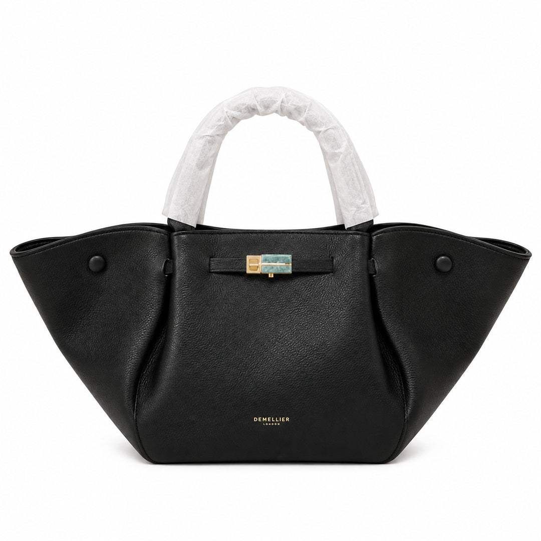DeMellier New York Tote Bag – Black detail view